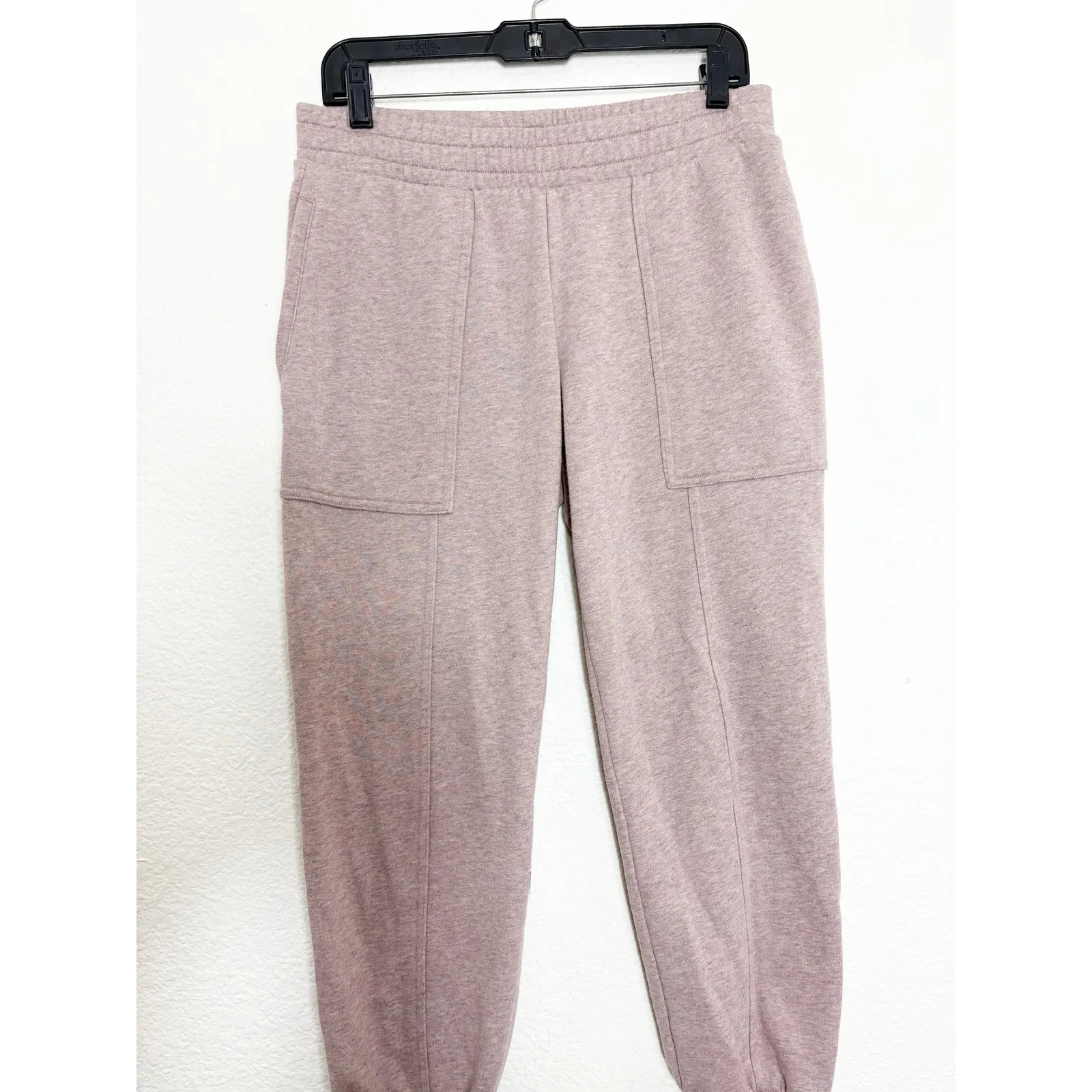 Adidas X Stella McCartney Maeve Heathered Jogger Size Small Loungewear Pull On Pink - Image 8