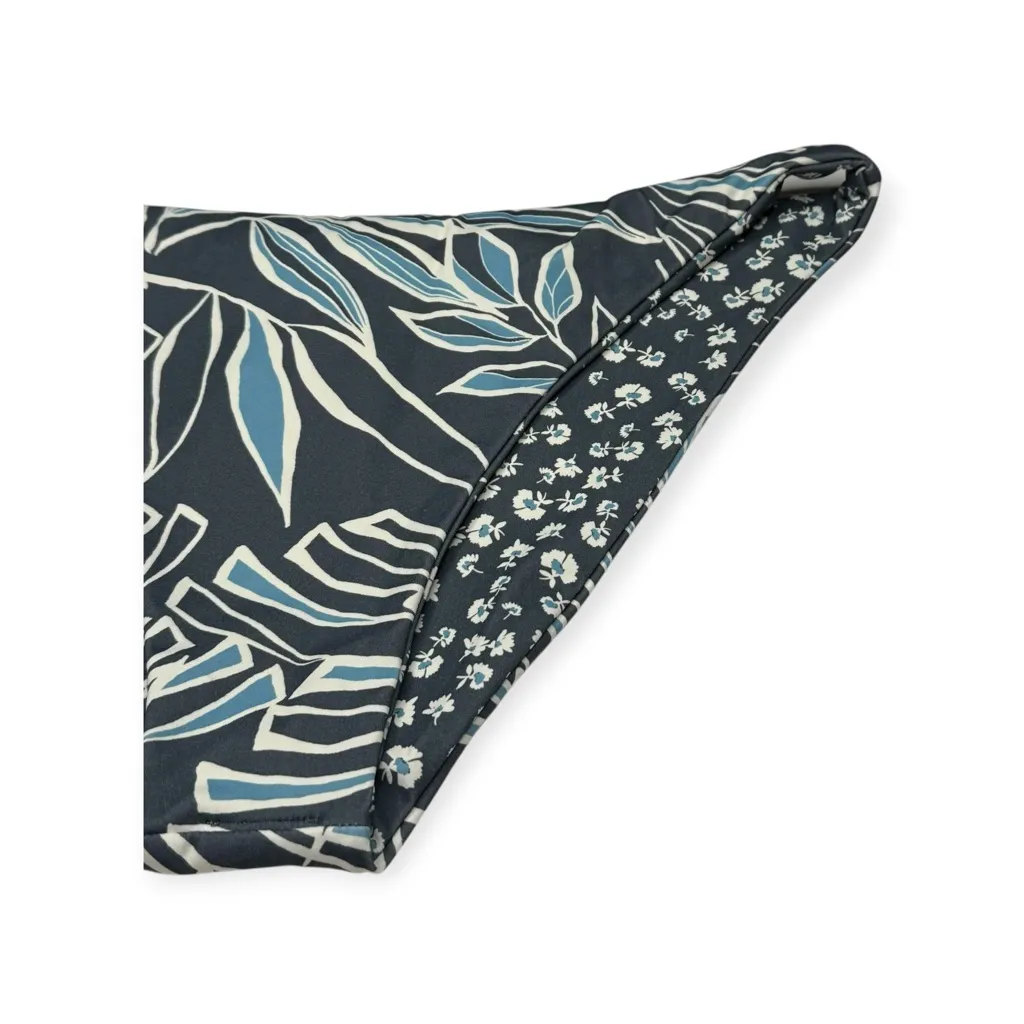 new Salty Crew ✿ Rattan Palms Seamless Reversible Bikini Bottom ✿ Fin Blue ✿ XL - Image 10