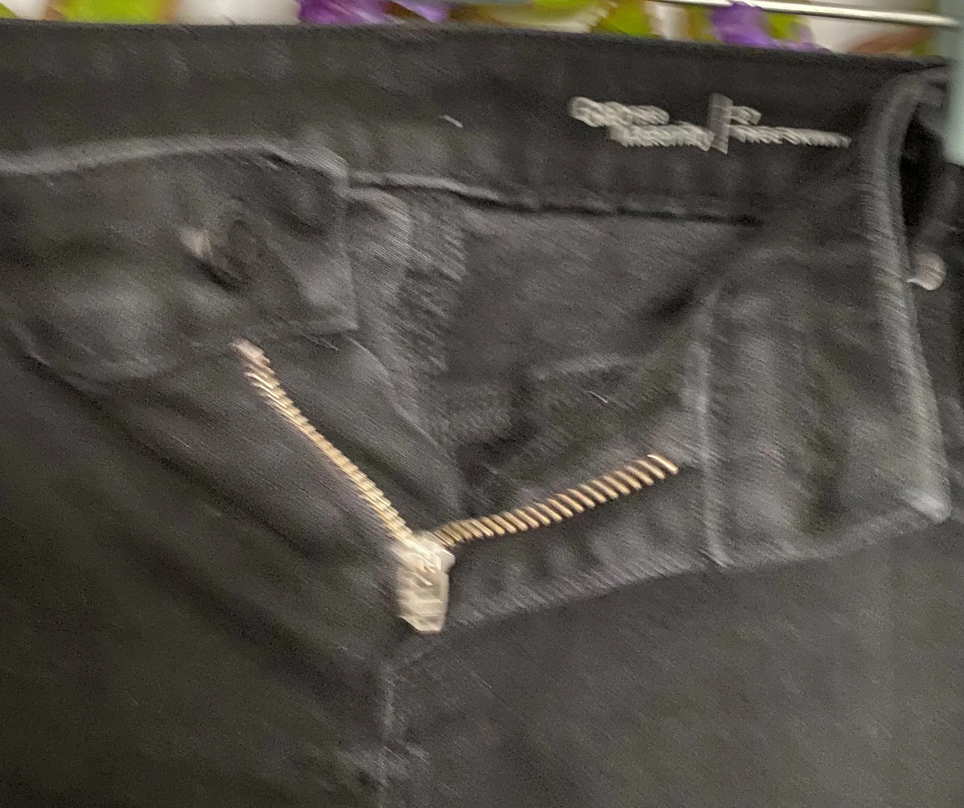 1969 maternity True Black skinny jeans, - Image 5