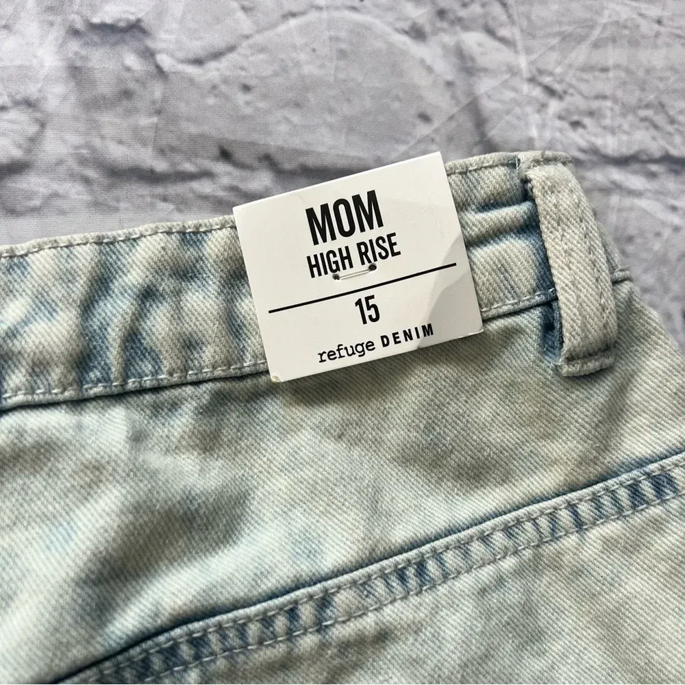 Mom Refuge Denim Shorts‎ Size 15 - Image 7
