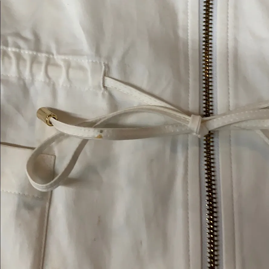 Dana Buchman 3/4 light jacket ivory color - Image 2