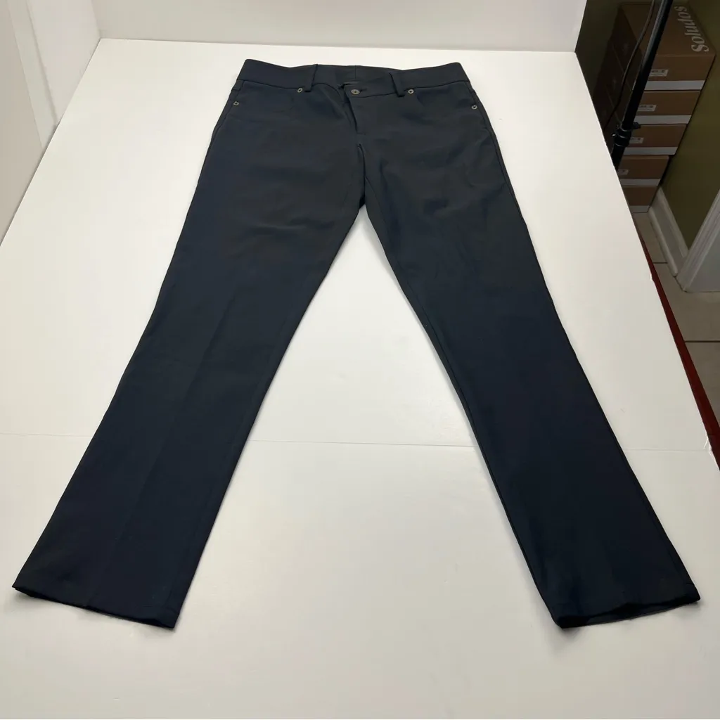 Nina Mclemore Women’s Size 10 Black Dress Pant Stretch Office Work *FLAWED - Image 1