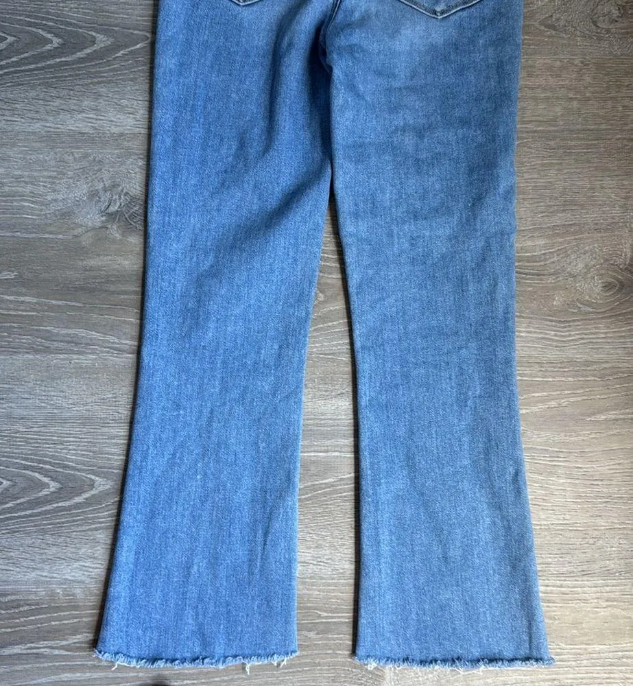 Paige Claudine ankle flare jeans  - Darling w/ Siesta Hem 23 - Image 14