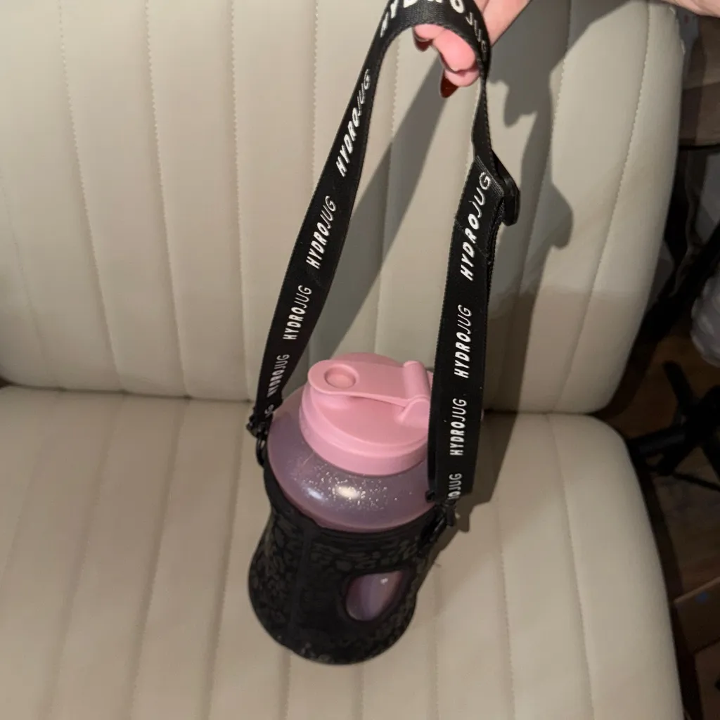 Hydrojug OG black cheetah Sleeve LIMITED EDITION Rare with Sparkle Jug - Image 6