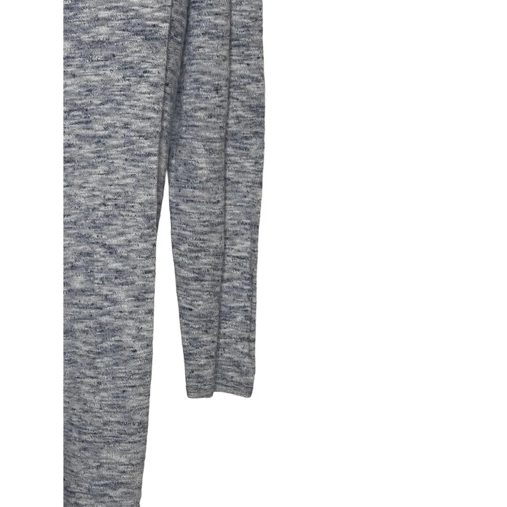 J Jill Women Cardigan Sweater V-Neck Front Button Long Sleeve Pockets Gray Small - Image 8