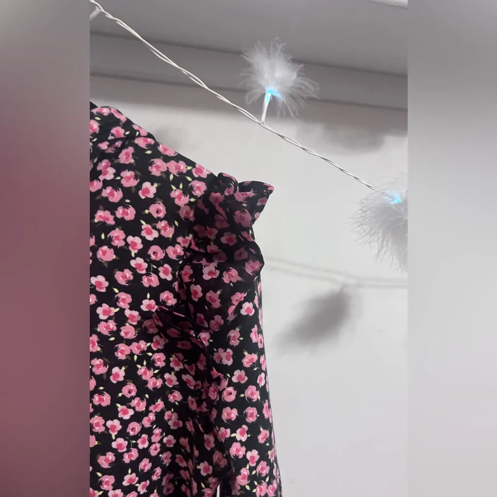 Sandy Liang Tops Sandy Liang X Target Women's Floral print Hooded Sweatshirt - Image 4