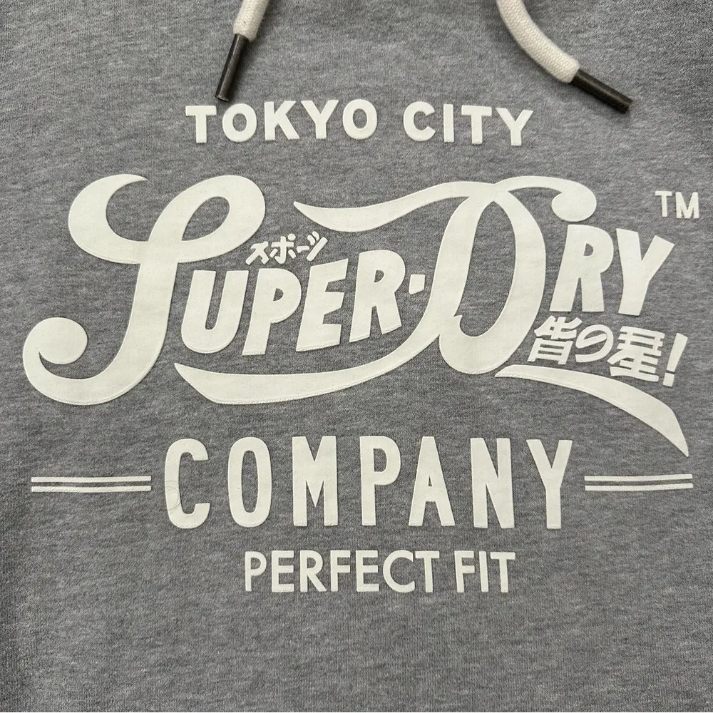 Superdry Women’s Script Style College Hoodie Size 6 - Image 7