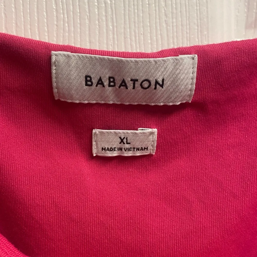 Aritzia “Babaton” Bright Pink Bodysuit Size XL - Image 2