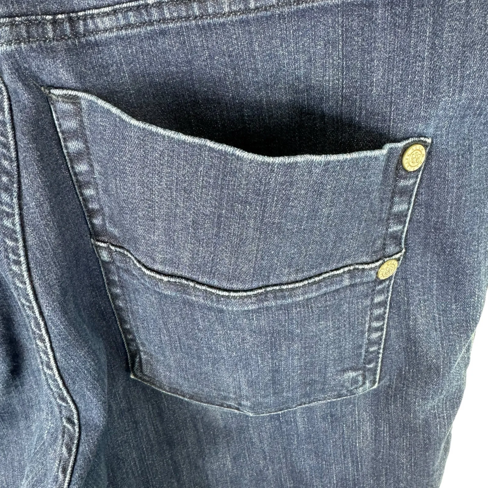 Rock &‎ Republic High Roller Medium Wash High Rise Stretchy Skinny Jeans Size 14 - Image 3