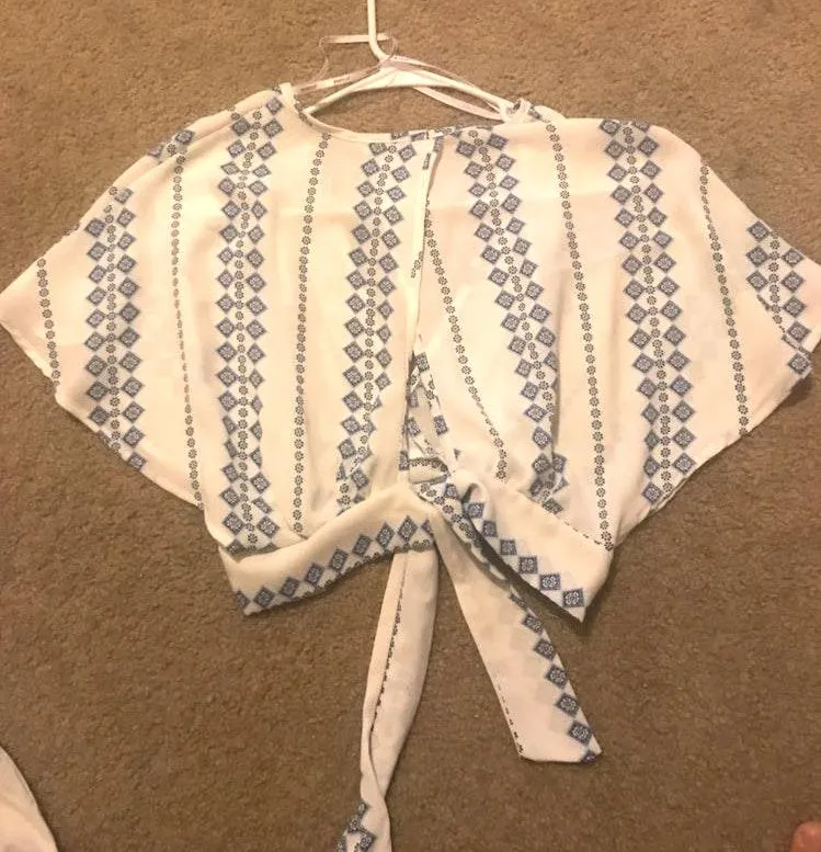 Papaya White Crop Top - Image 6