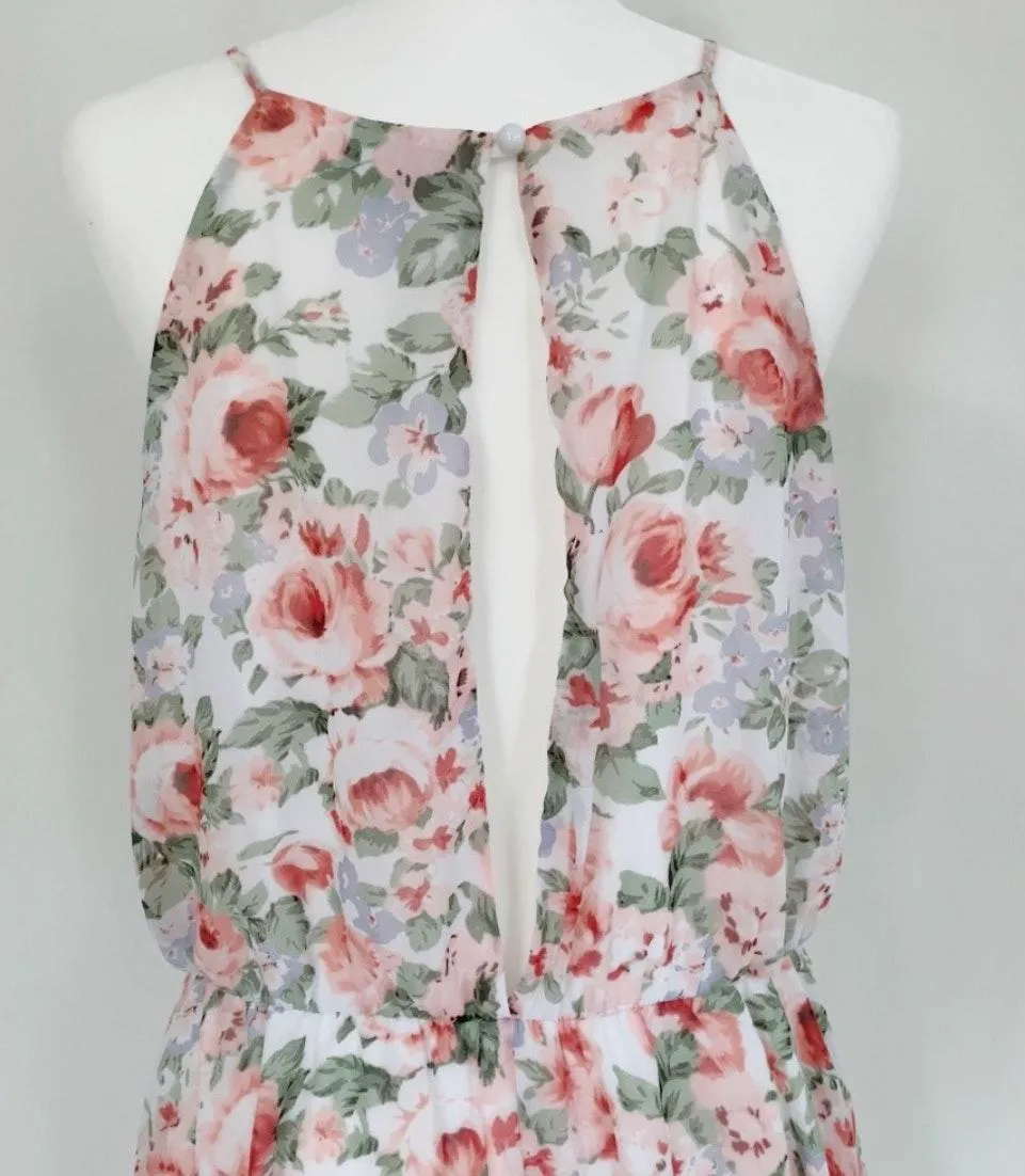 Sheer Floral Dress - Image 6