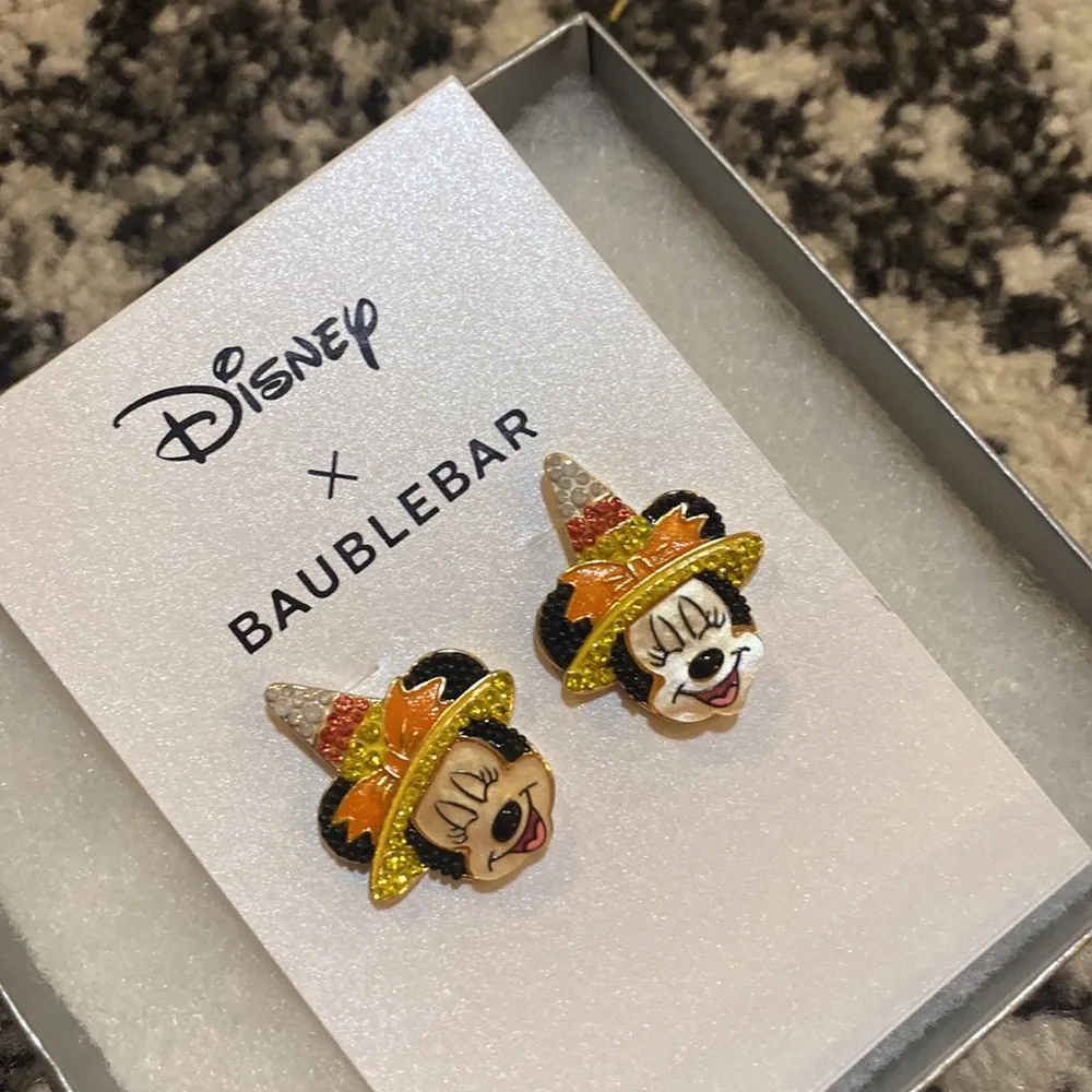 BaubleBar  X Disney Candy Corn Minnie Mouse Disney Earrings - Image 6