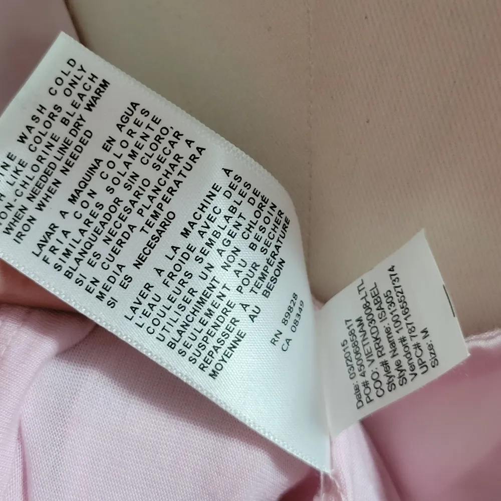 Robert Rodriguez pink mixed media tank size medium - Image 7