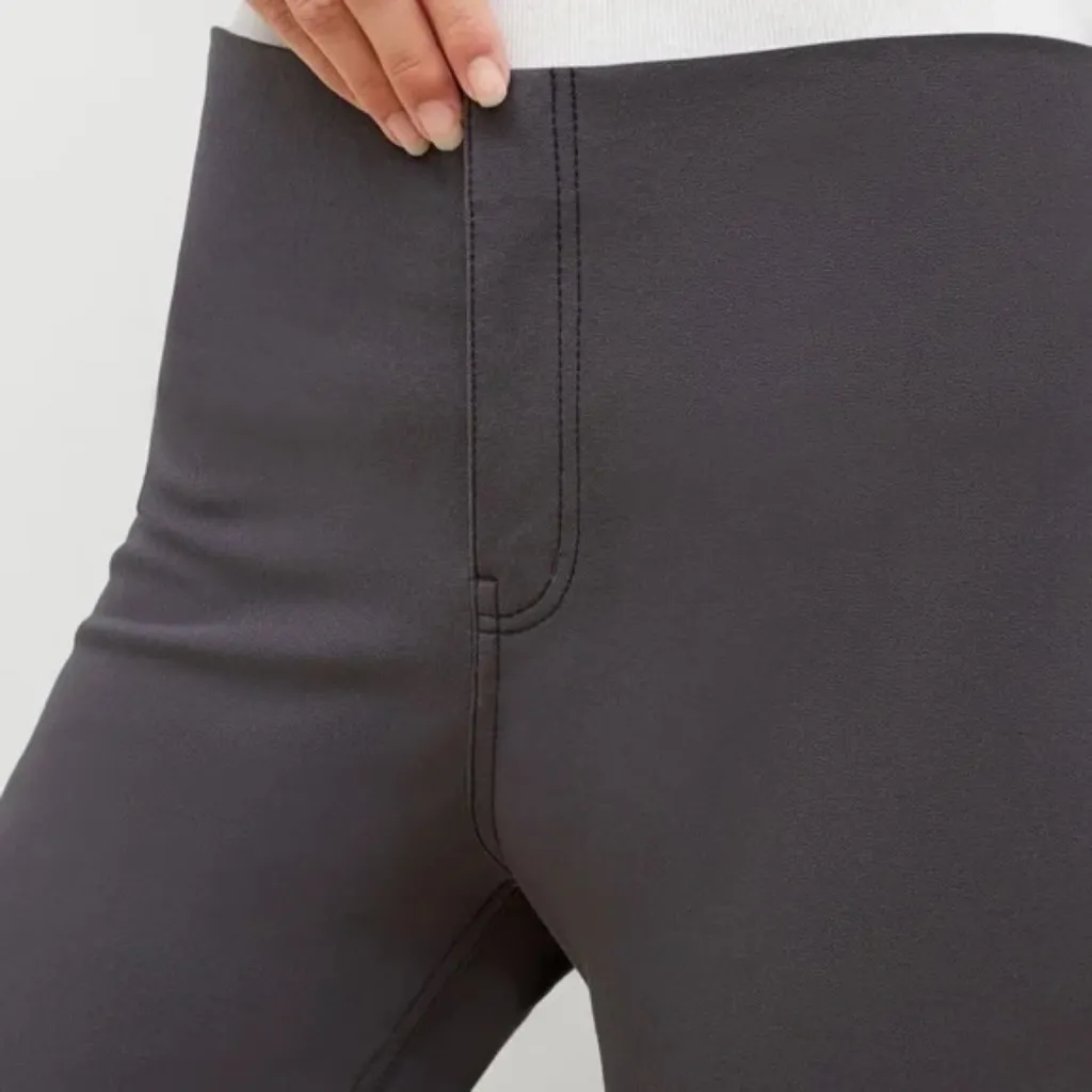 M.M.Lafleur The Hockley Jean in Dark Gray Size 10 NWT Officewear - Image 3