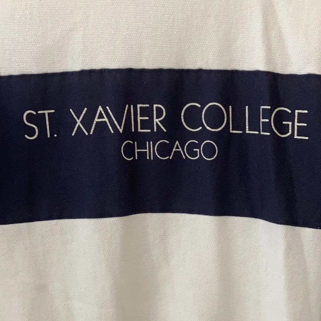 FINAL MARKDOWN St Xavier college tee small White - Image 2