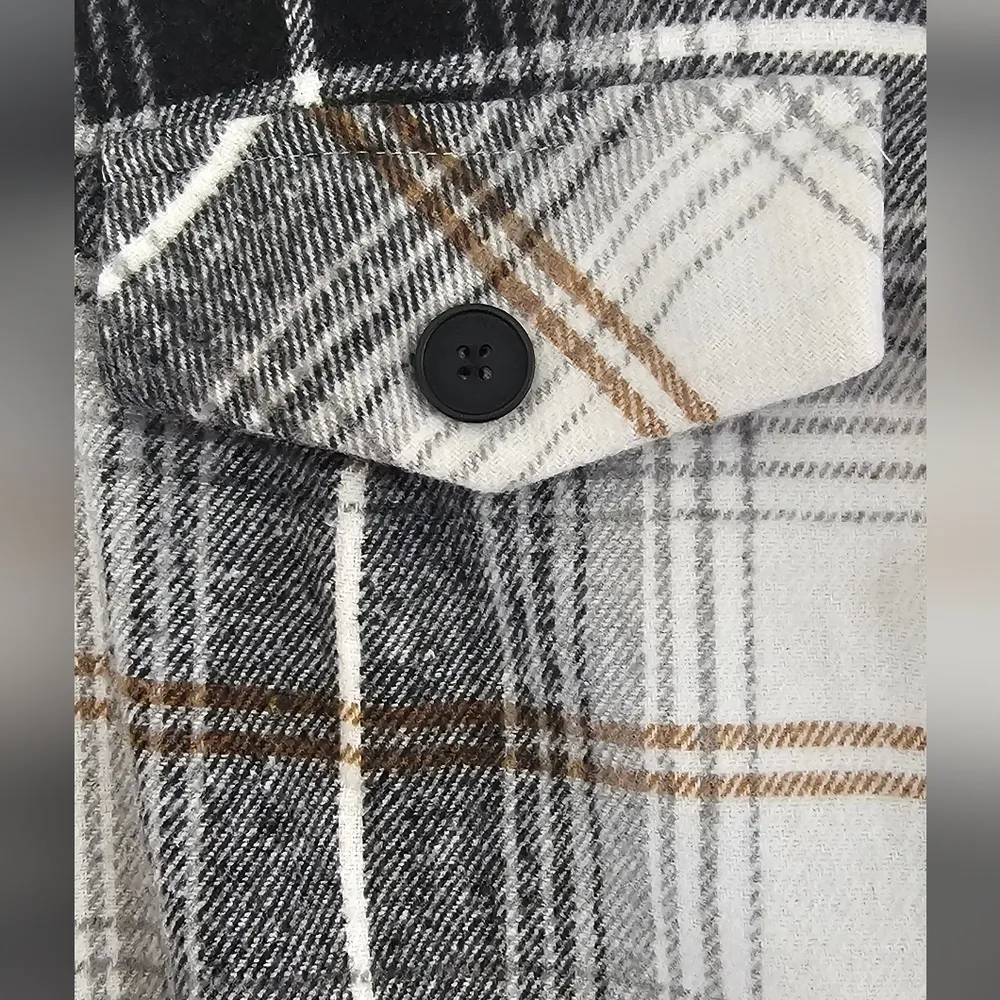 SHEIN Plaid Button Up VEST - Image 8