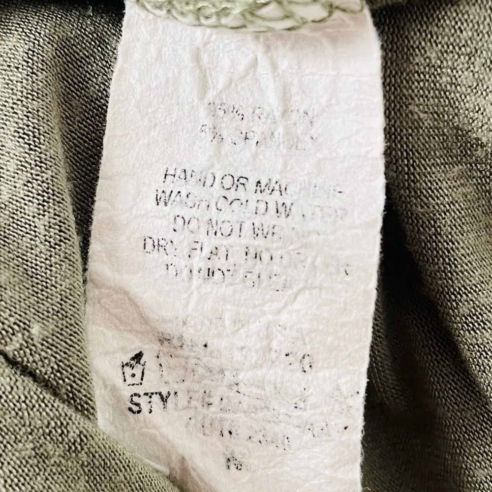 Alya Midi Dress, Olive Green, Medium - Image 6