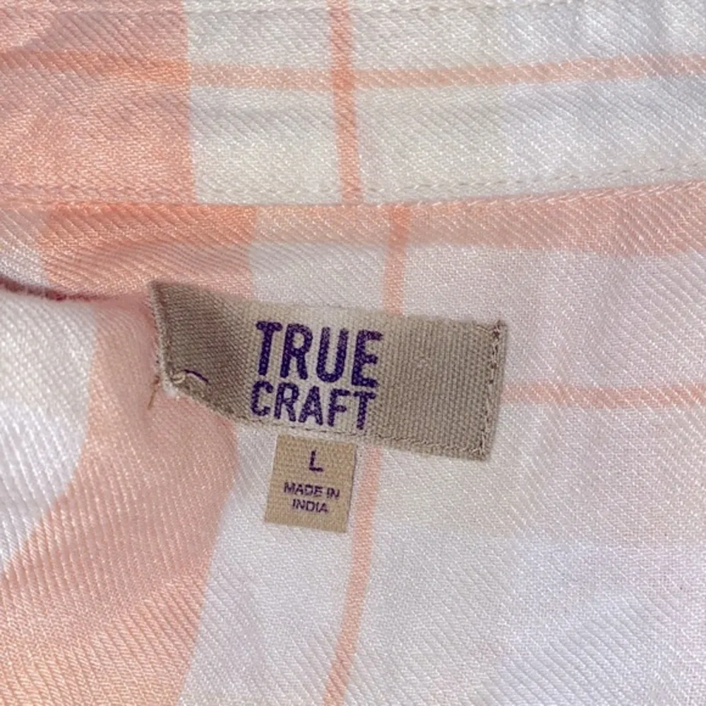True Craft size large plaid tunic top - Image 5