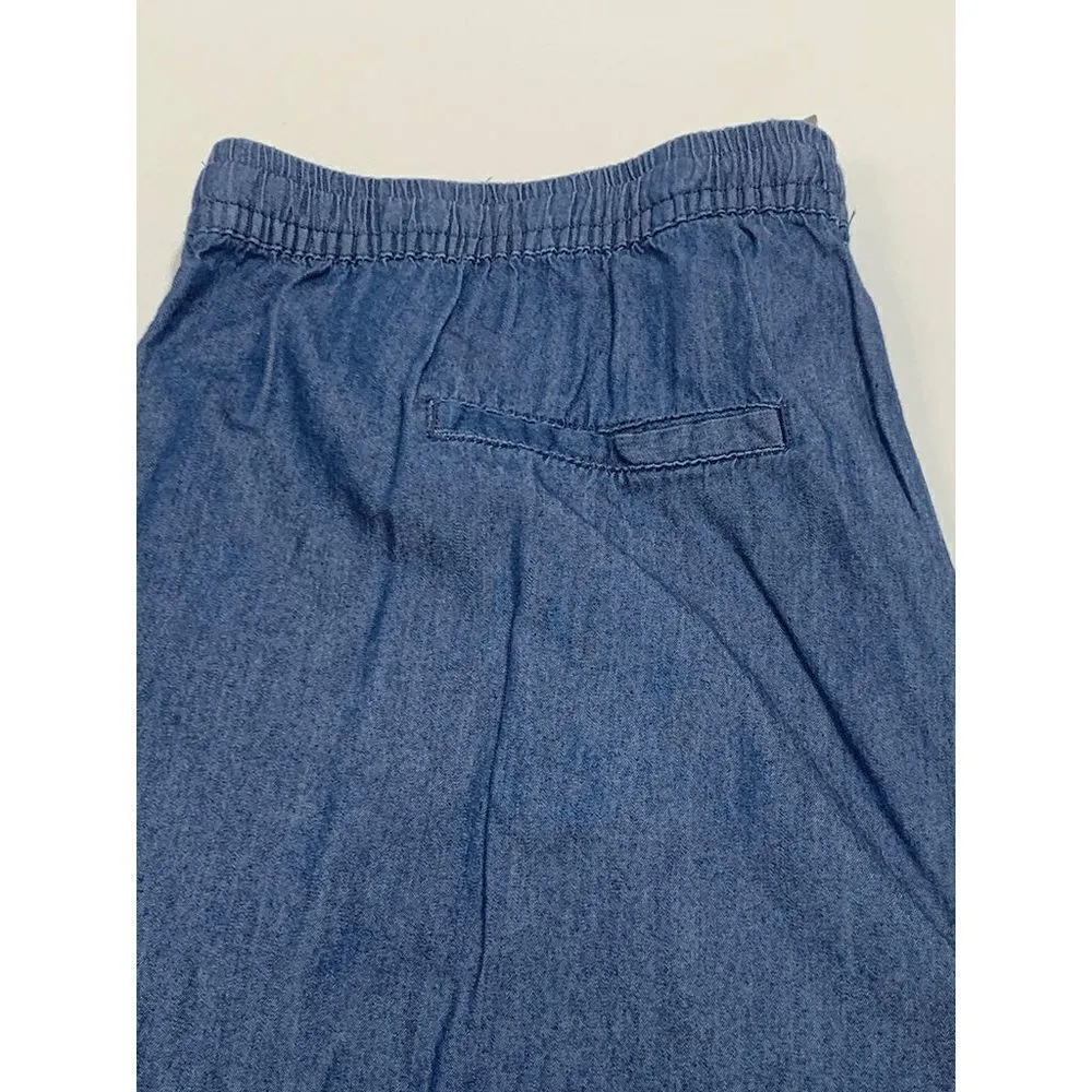 Dash Womens Denim Pants Drawstring Stretch Waist Blue XL Size undefined - Image 3