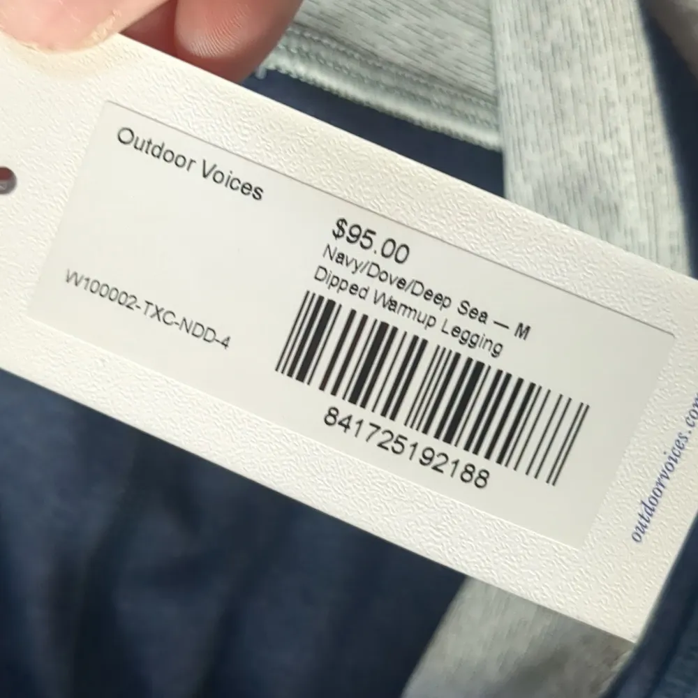 Outdoor voices dipped warmup leggings size medium - Image 2