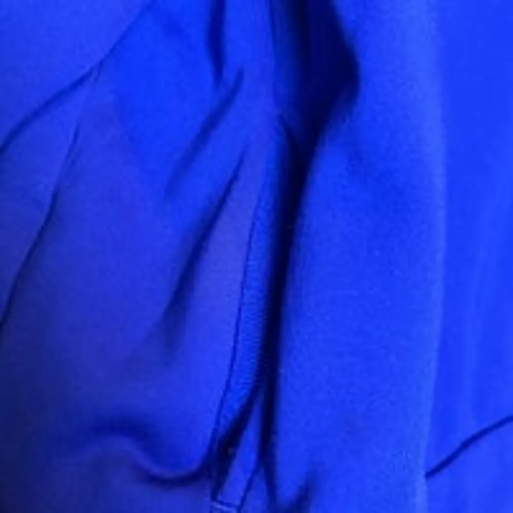 Nike Womens Blue Purple Size Medium Mock Turtleneck 1/4 Zip Up - Image 5