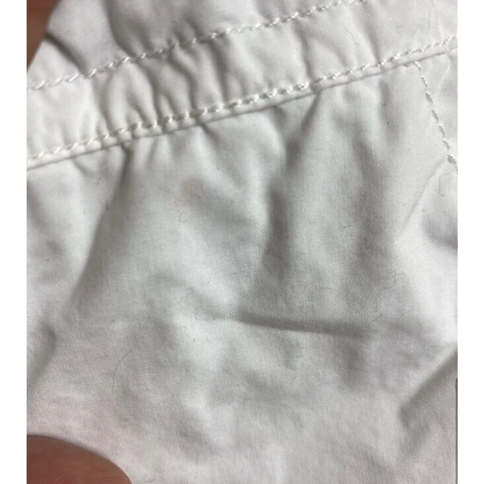 Love Moschino Mini Dress White Eyelet Lace Cotton Drawstring Waist New - Image 9