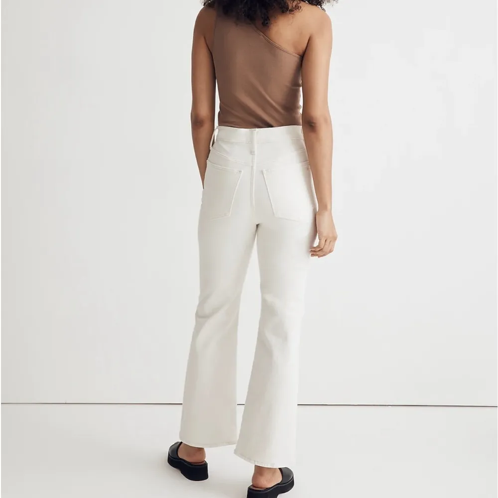 The Perfect Vintage Flare Crop in Vintage Canvas Size 28 NWT - Image 4