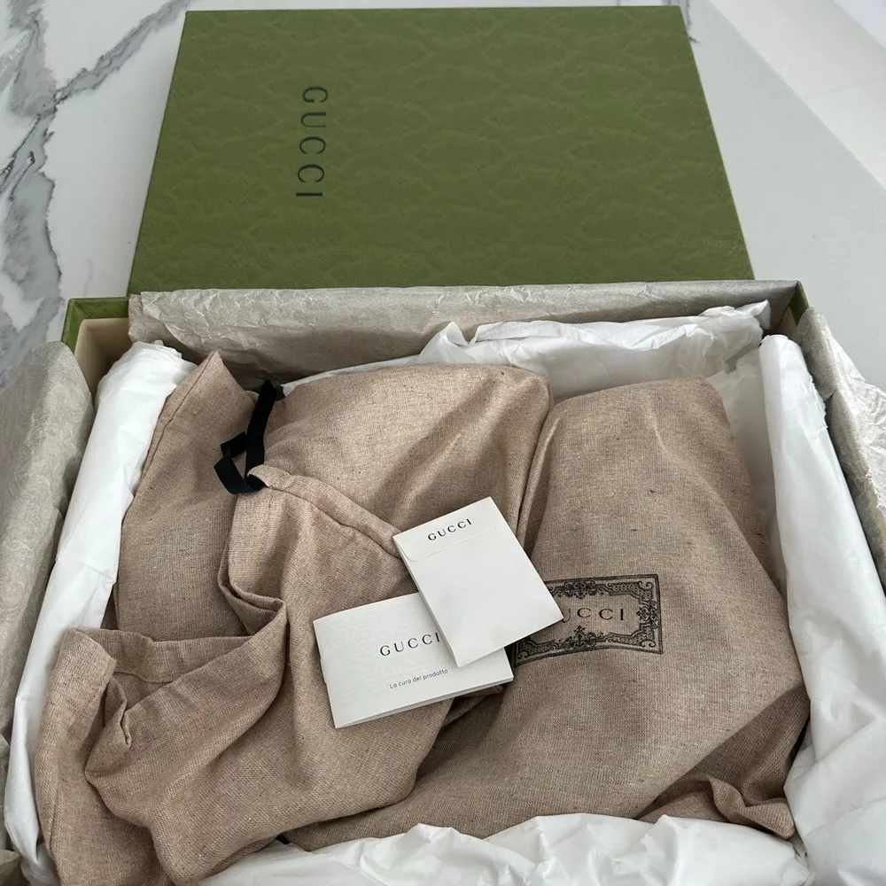 Gucci  GG Jersey Tom Technical Fabric Boot - Image 8