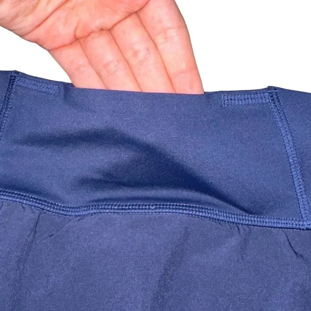 Title Nine Bonded Ultralight Running Skort Navy Skirt Tennis Pickeball Small - Image 8