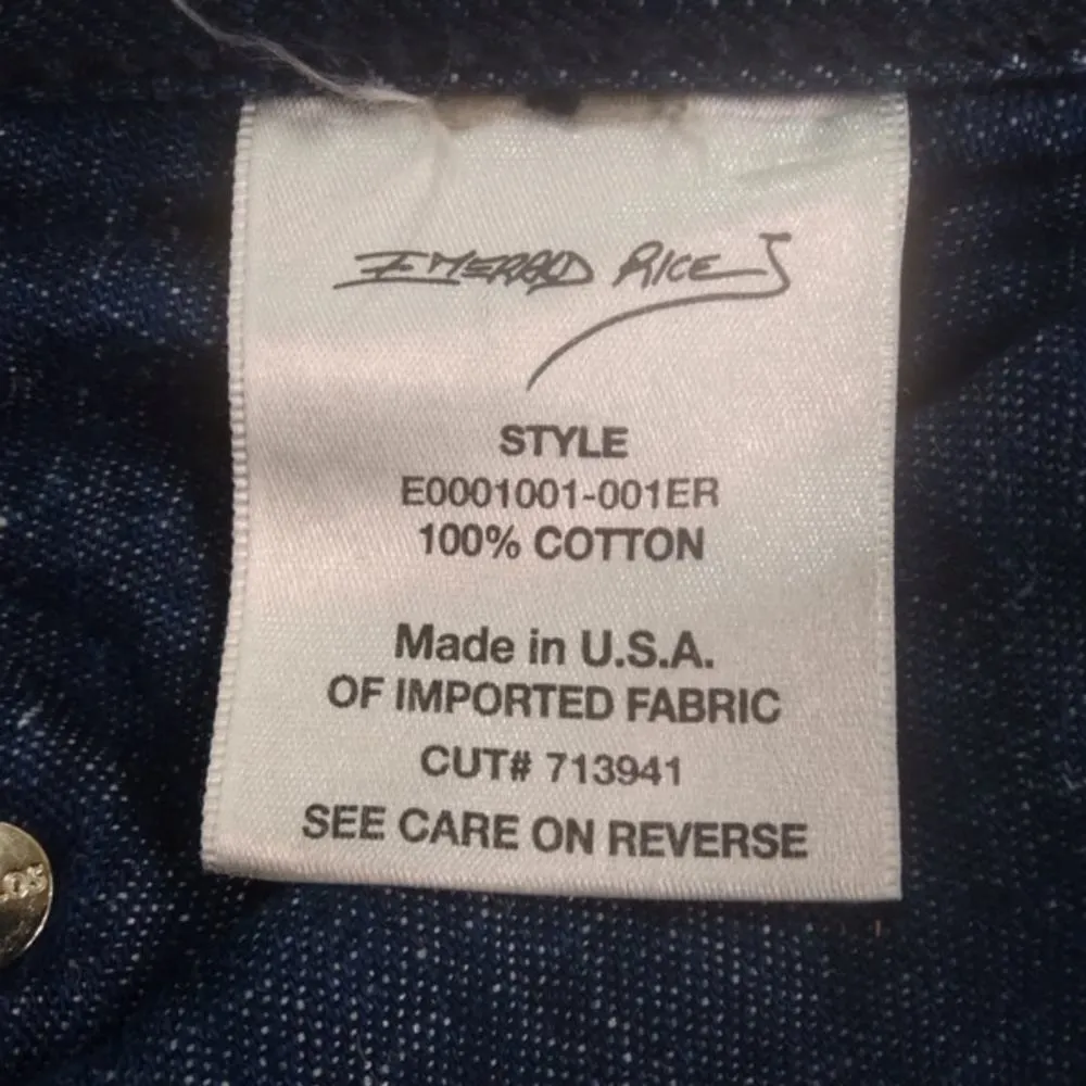 Rare ERS 7FAM Midrise Distressed Straight Leg EUC Size 26       J730 - Image 9