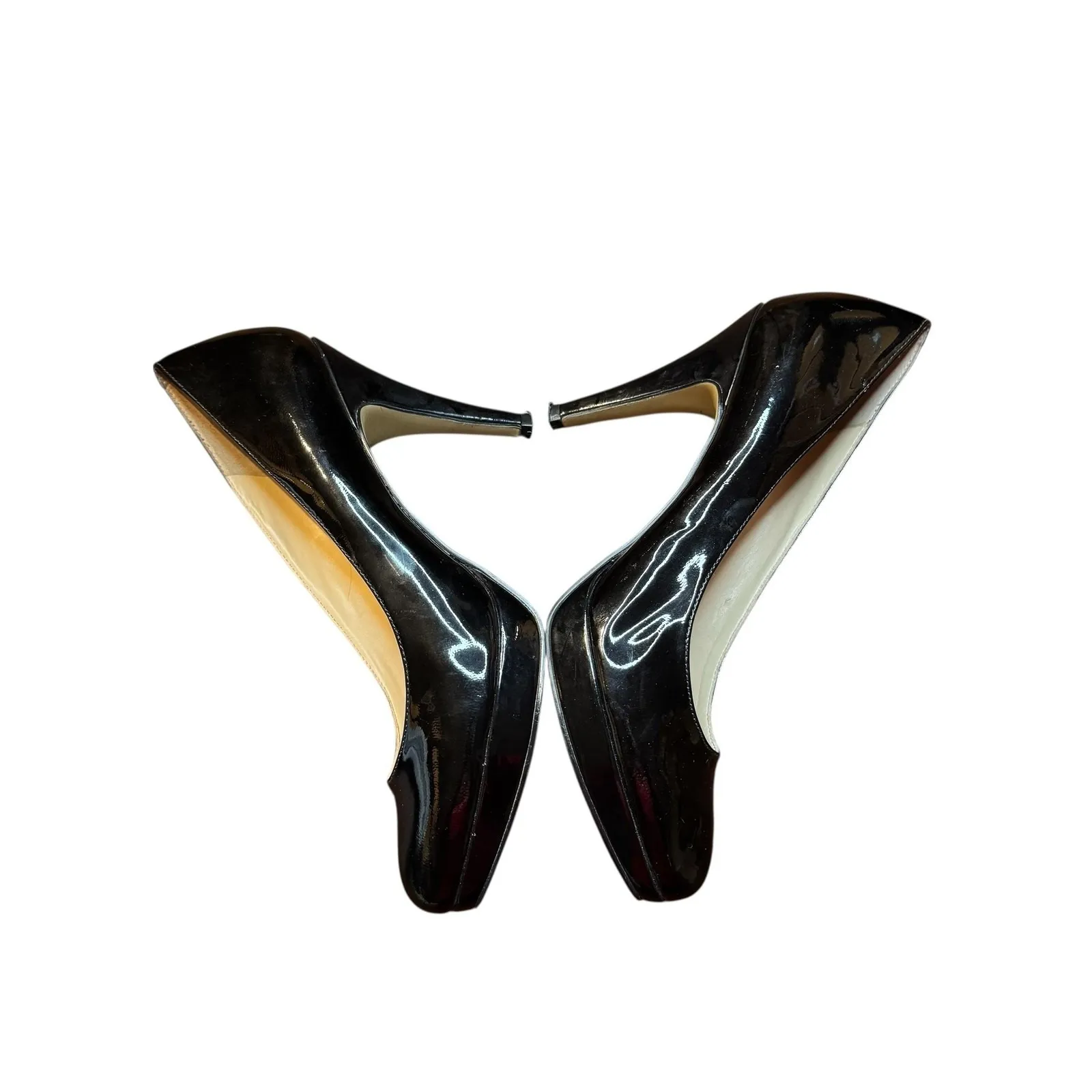 Enzo Angiolini Shoes Womens Size‎ 6.5M Patent Leather High Heel Pumps Classic - Image 4