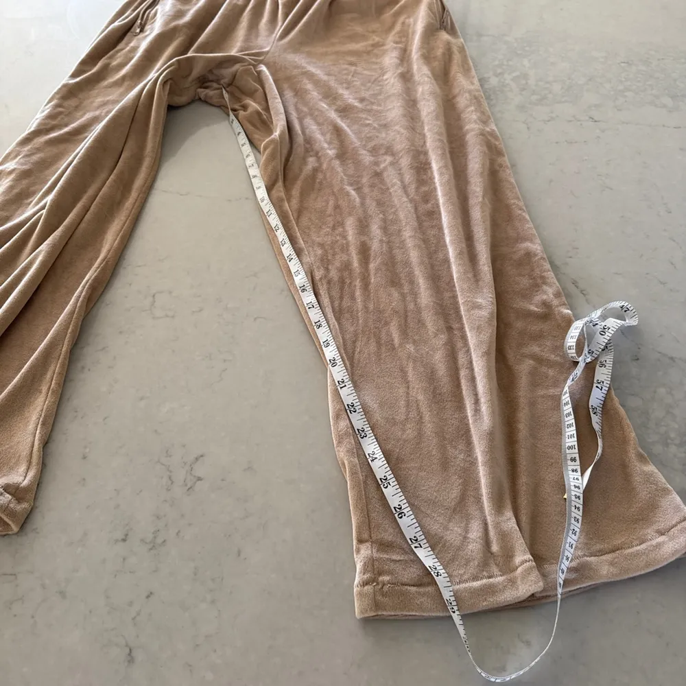 Skims Beige Wide Leg Track Pants Women's 3XL - Image 6