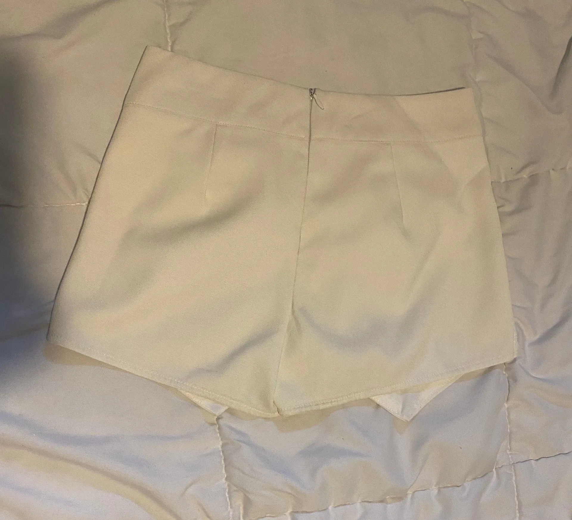 White Envelope Shorts - Image 5