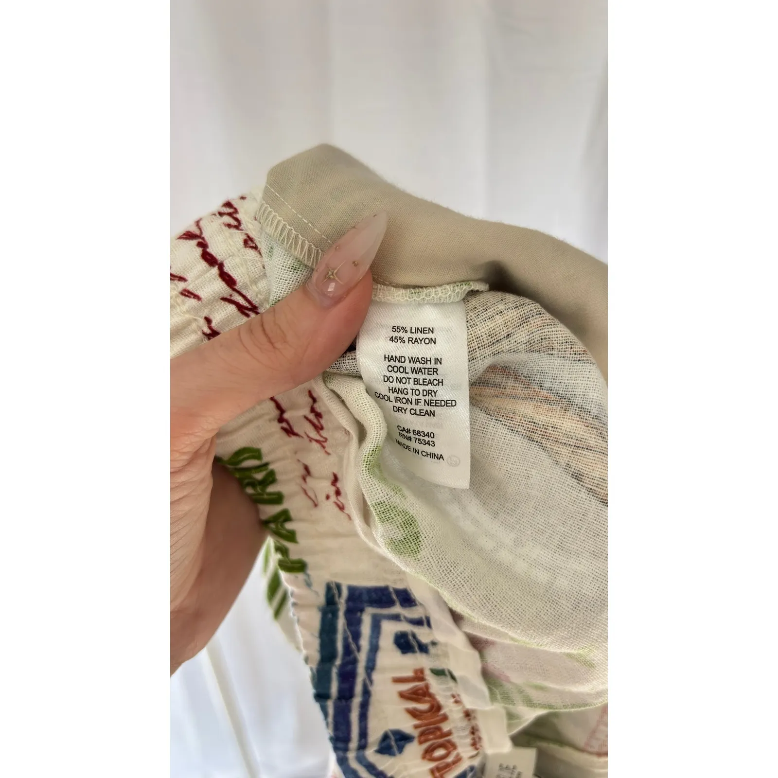 NWT Rachel‎ Zoe Paris Sao Paulo Baguette Print Wide Leg Pants Size M - Image 10