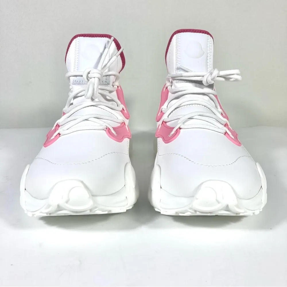 Lunarove Low Top Sneakers White Pink Size EU 40 US 10 NEW - Image 3