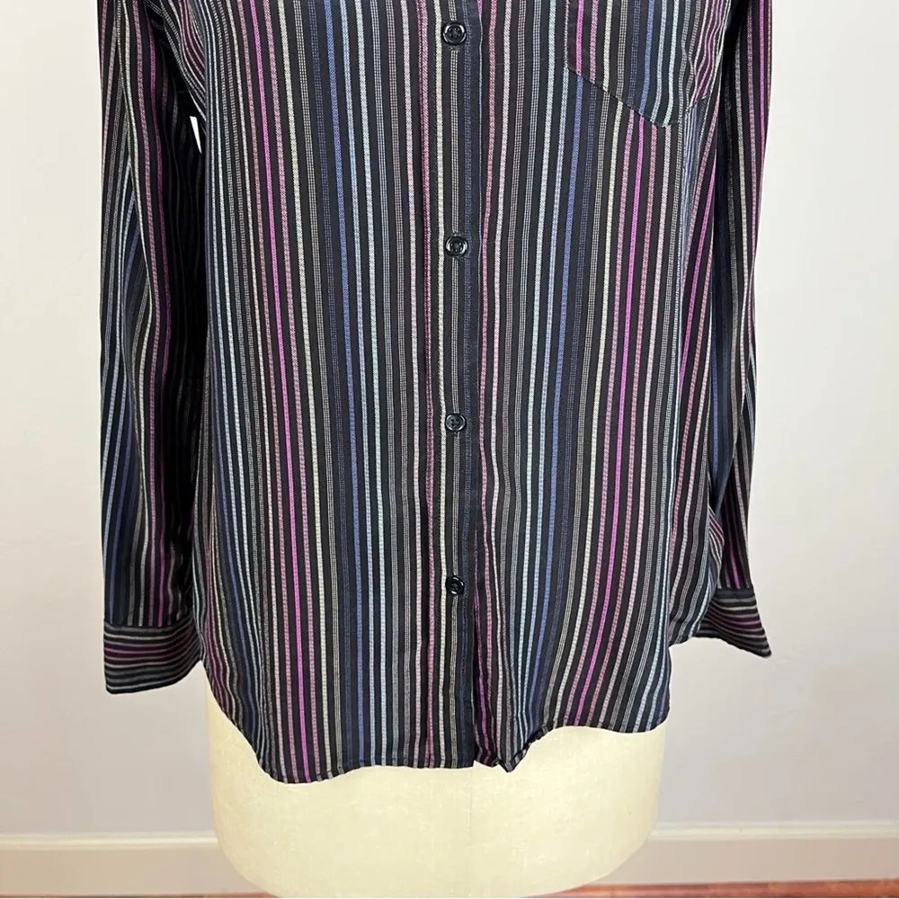 Rails Kate Blouse in Rainbow Stripe - Image 5