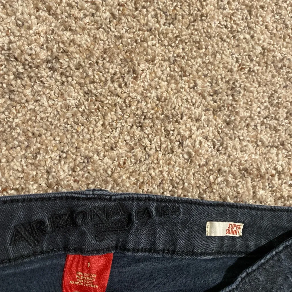 Arizona Jean Company Women's Dark Blue Skinny Jeans - Image 3