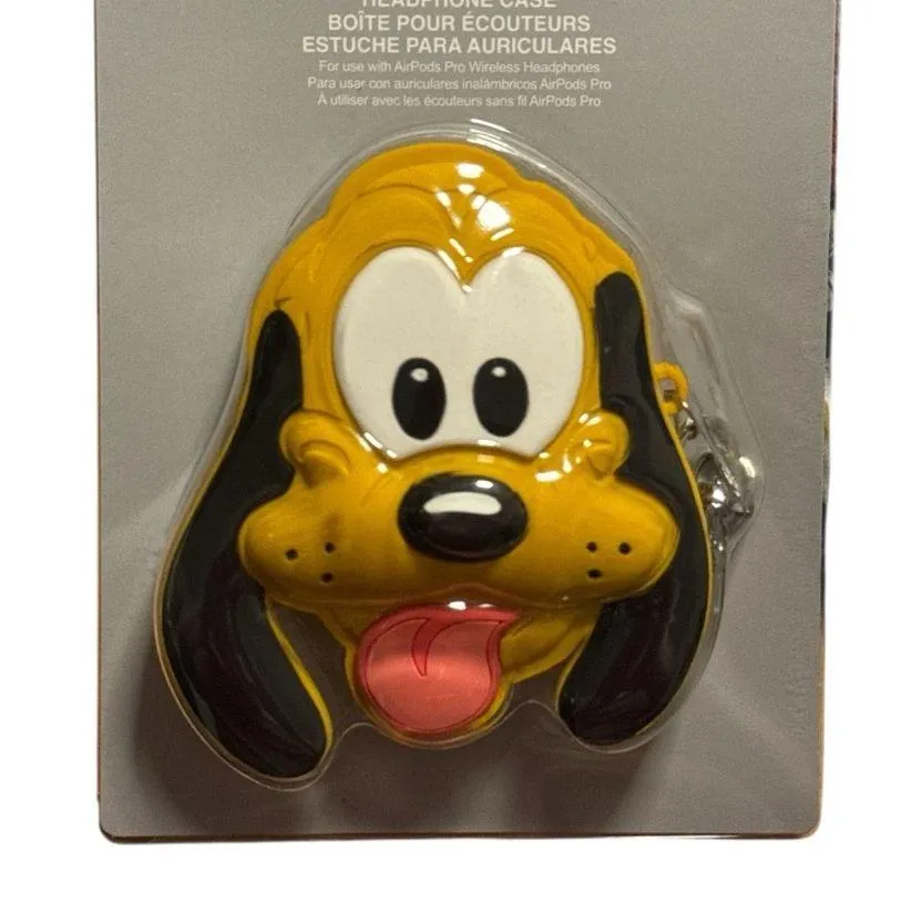 NEW Walt Disney World Pluto AirPods Pro Keychain Case - Image 2