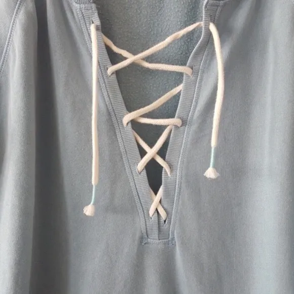 Lace Up Pullover - Image 3