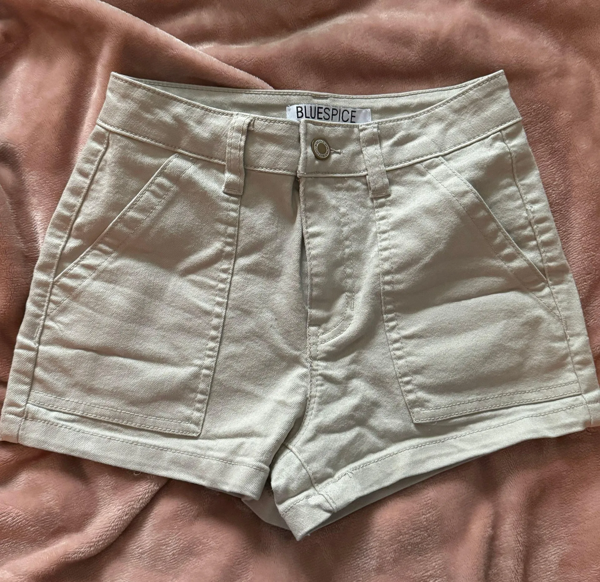 Blue Spice Khaki Shorts - Image 3