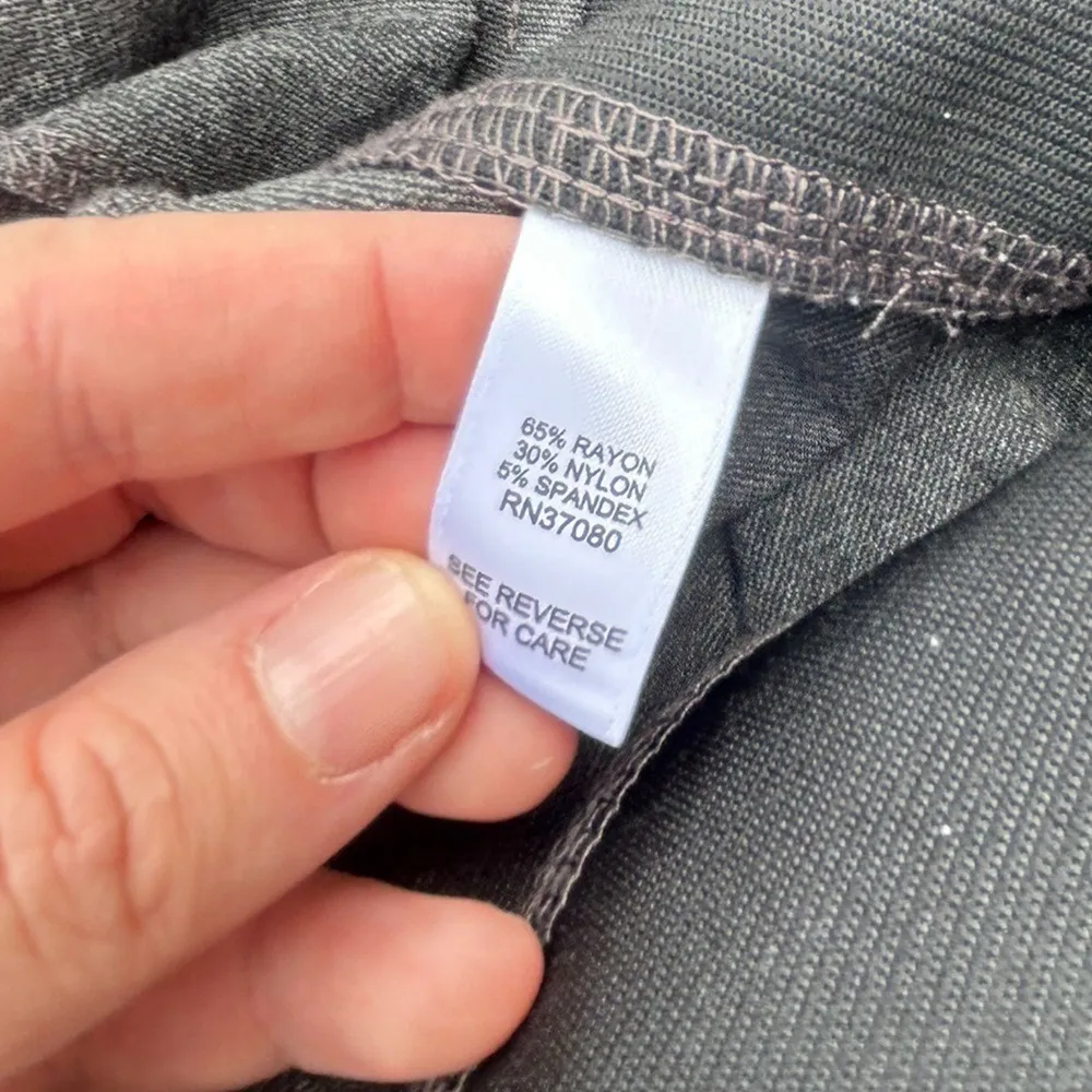 Cato women's Charcoal leggings with Black Waistband 18/20W Lot of 2 - Image 6