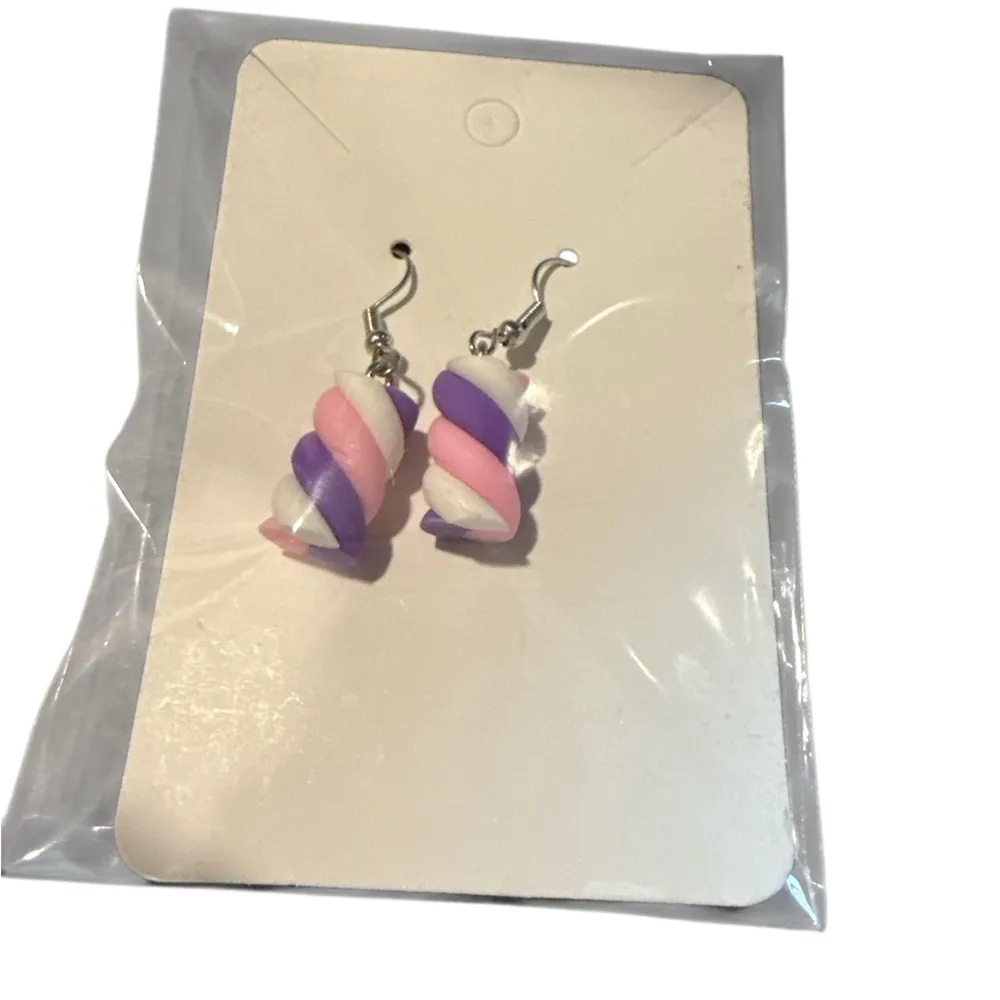 3/$20 Colorful Candy Swirl Earrings - Image 7