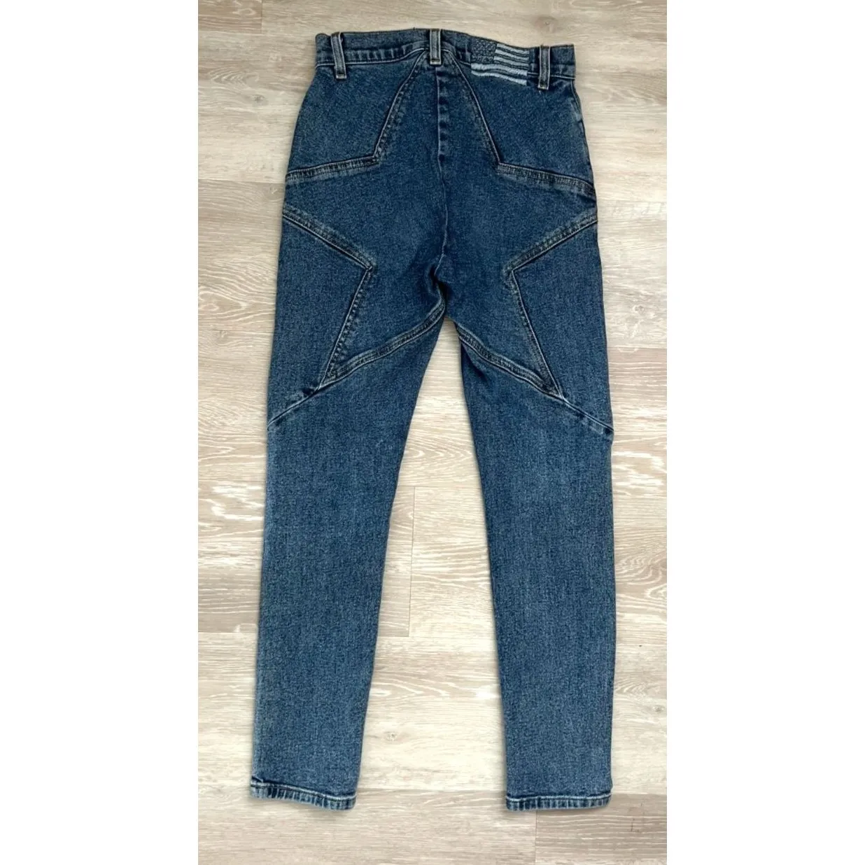 REVICE Star Skinny High Rise Jeans Women’s Size 25 with Front Seam - Image 4