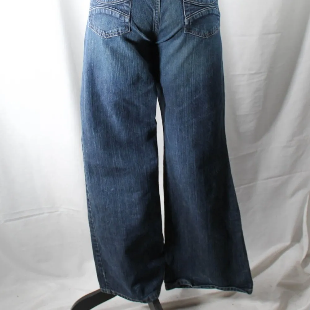 Vintage Y2K Classic Flare Jean Casual Juniors Size 12 Mid Low Rise Waist - Image 5