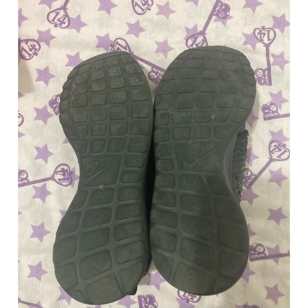Women’s Size 5.5 Nike Roshe One DMB Triple Black Womens Sneakers Shoes - Image 10