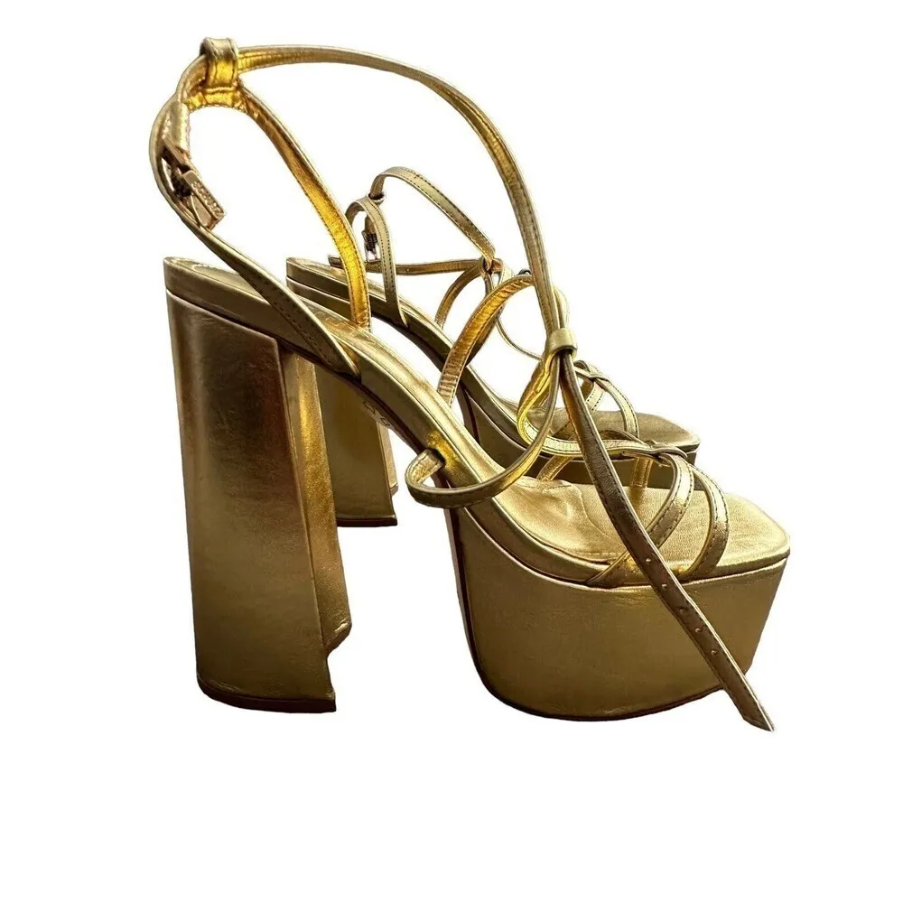 Schutz Adriana Platform Sandals for Women Size 8 - Image 4