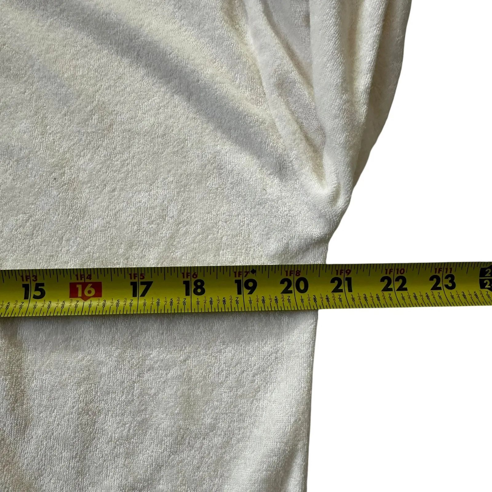 Chloe & Katie Cream Hoodie Sweater Women's Size Small | 31 - Image 6