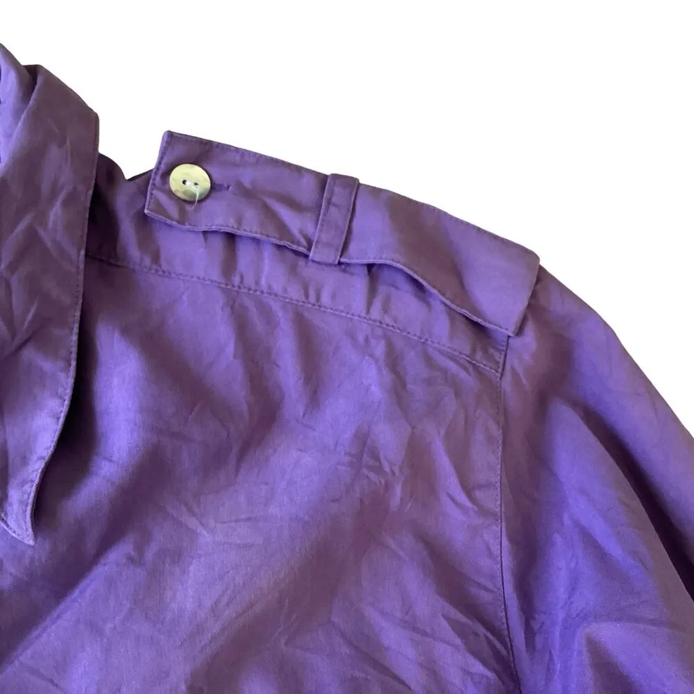 Rafaella  Silk Button Down - Image 5