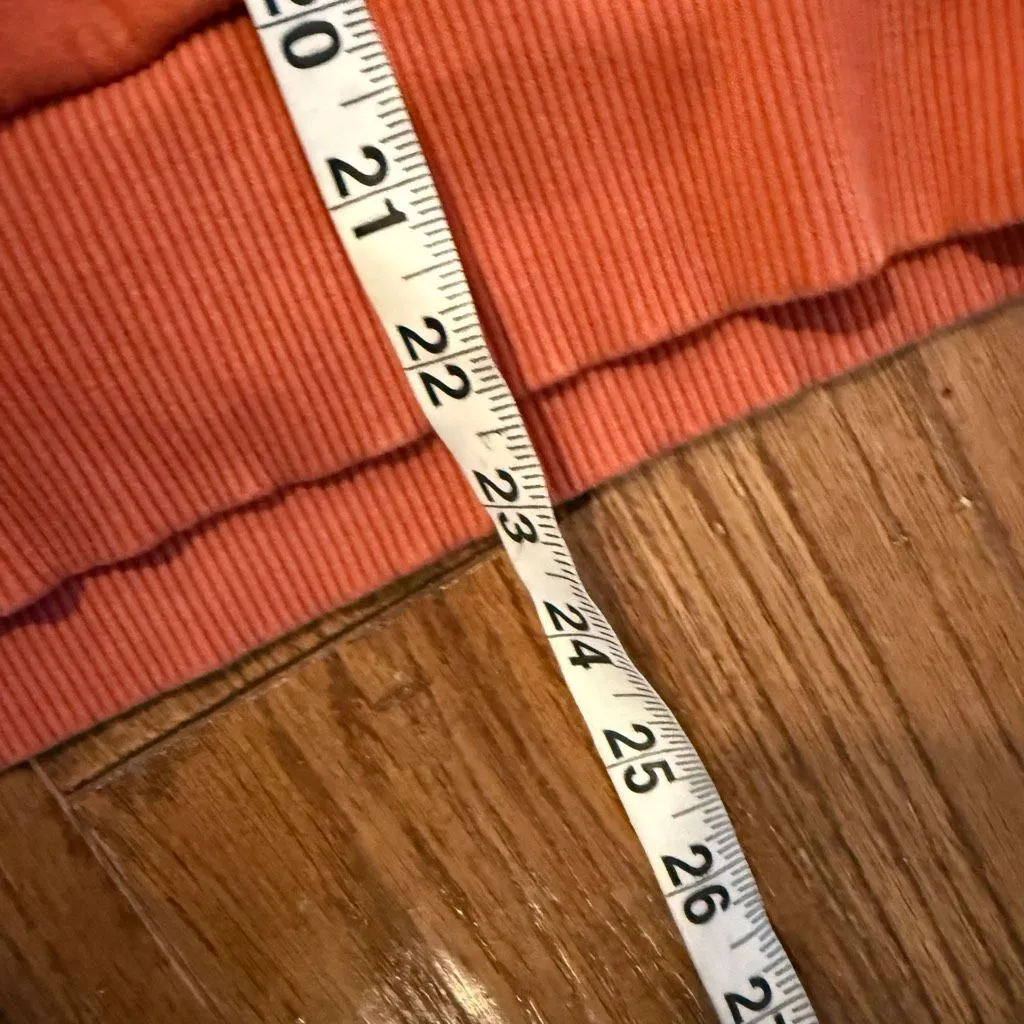 Banana Republic orange seam front crewneck sweatshirt size M - Image 8