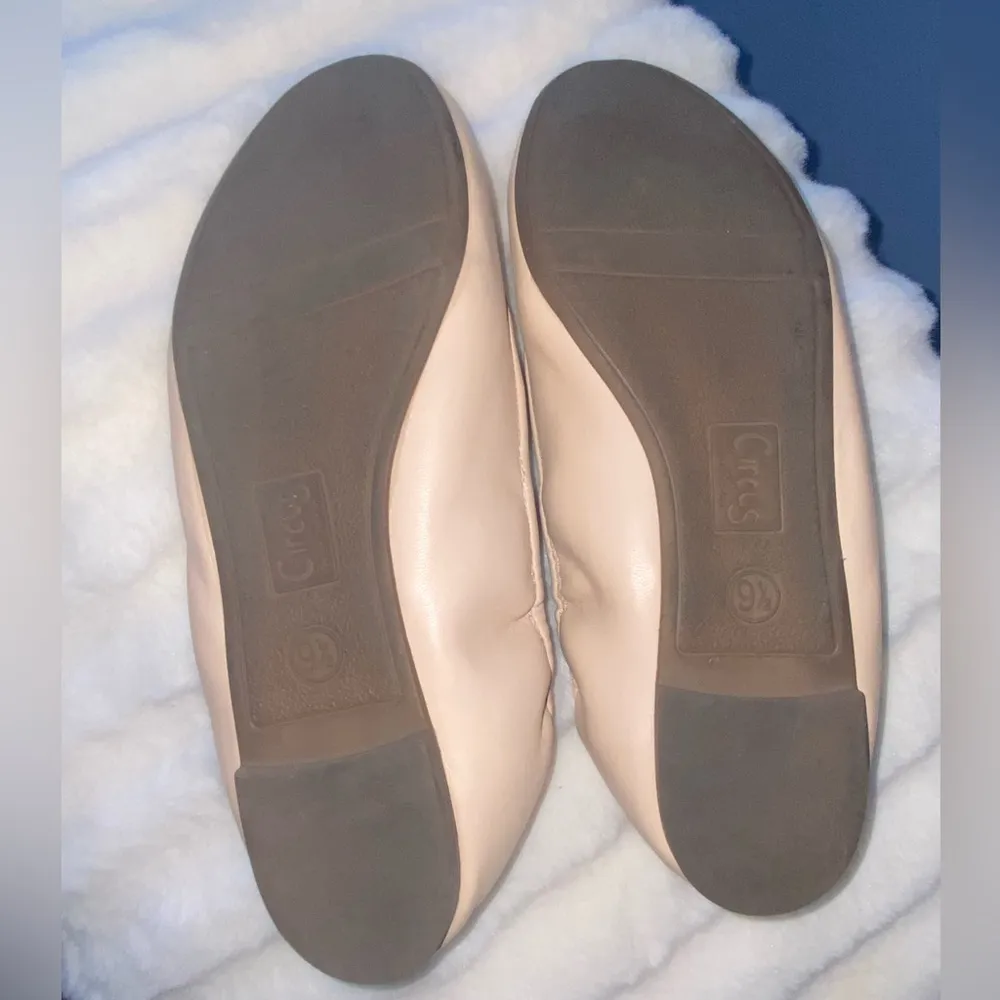 Circus by Sam Edelman nude ballet flats with rock studs - Image 8